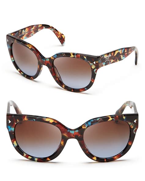 prada blue maize sunglasses|Women's Sunglasses .